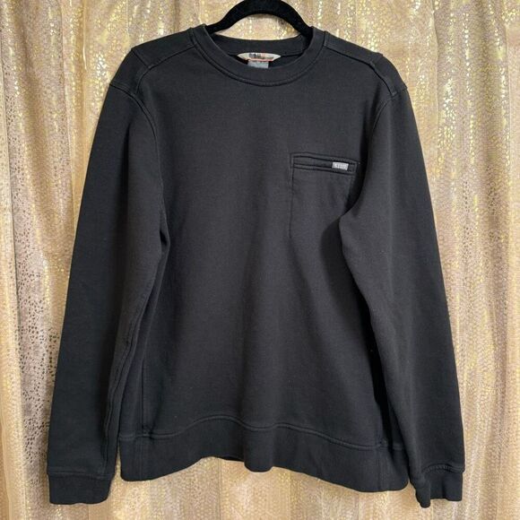 5.11 Tactical Men's Black Engage Fleece Crewneck Sweater Medium - Picture 1 of 8